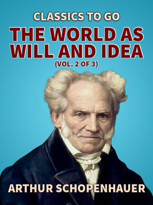 cover image of The World as Will and Idea (Volume 2 of 3)